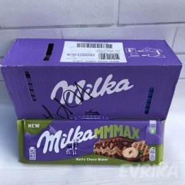 Шоколадка Milka Нут с Вафлей 300 гр 