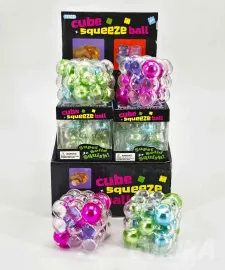Антистресс Cube Squeeze Ball 12 шт Антистресс Cube Squeeze Ball 12 шт