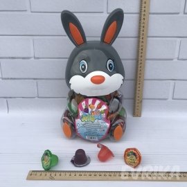 Желейная конфета Копилка Кролик серый 100 шт