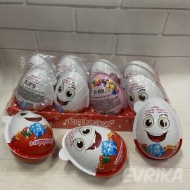 Яйце Сюрприз Смайл Україна 8 шт