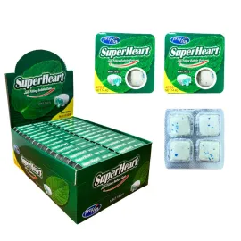 Жевательная Резинка с джемом Super Heart 30 шт Жевательная Резинка с джемом Super Heart 30 шт