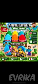 Яйцо Игрушка 3D Майнкрат 6 шт Яйцо Игрушка 3D Майнкрат 6 шт