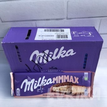 Шоколад Milka Клубника Чизкейк 300 гр