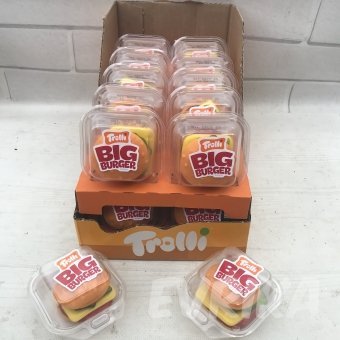 Желейная конфета Trolli Big Burger 24 шт