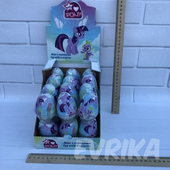 Яйцо шоколадное Pony 24 шт